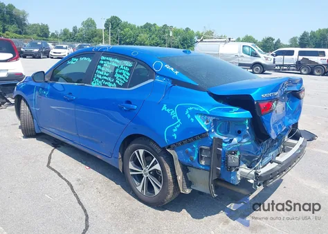 2021 Nissan Sentra Sv Xtronic Cvt from USA, damaged, VIN 3N1AB8CV9MY313308